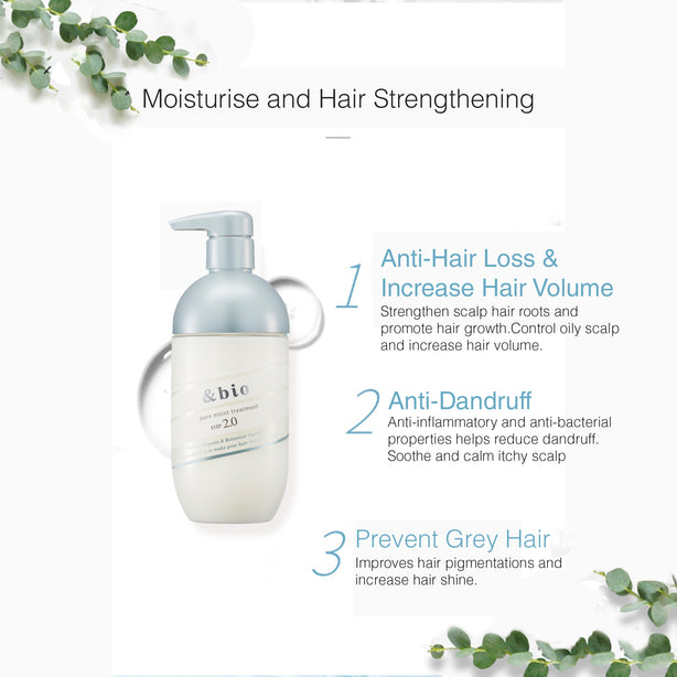 &Honey &BIO Pure Moist Treatment 2.0 440g