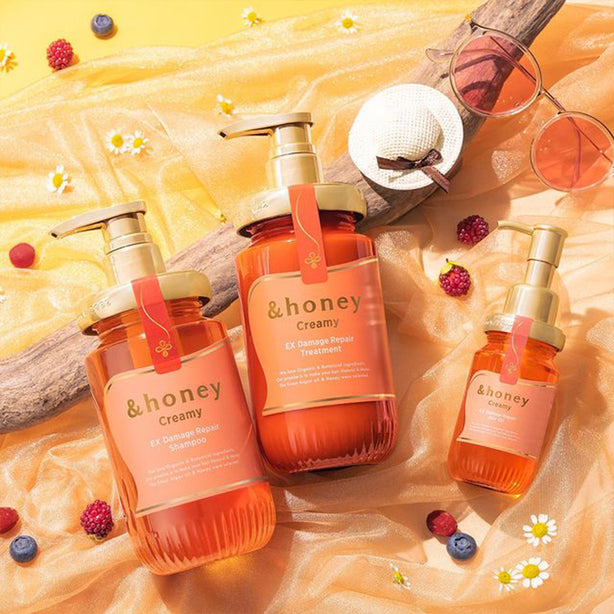 &Honey Creamy EX Damage Repair Treatment 445g