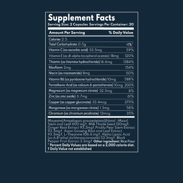 Bounceback Post-Alcohol Relief 1 Box