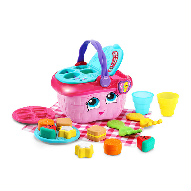 LeapFrog Shapes & Sharing Picnic Basket- Pink