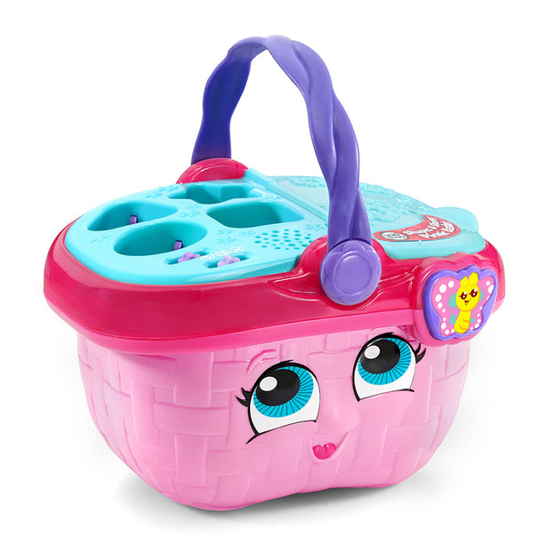 LeapFrog Shapes & Sharing Picnic Basket- Pink