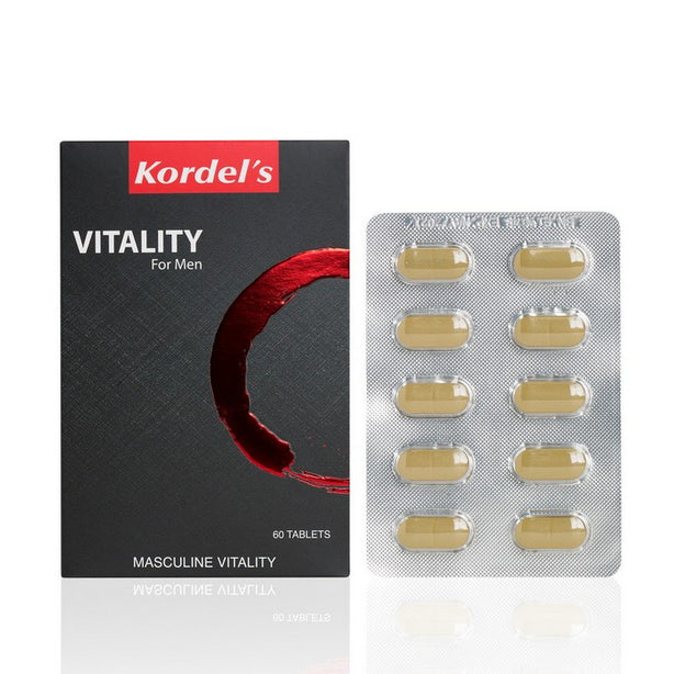 Kordel’s Black Hair Melatine® 60s + Vitality for Men 60s