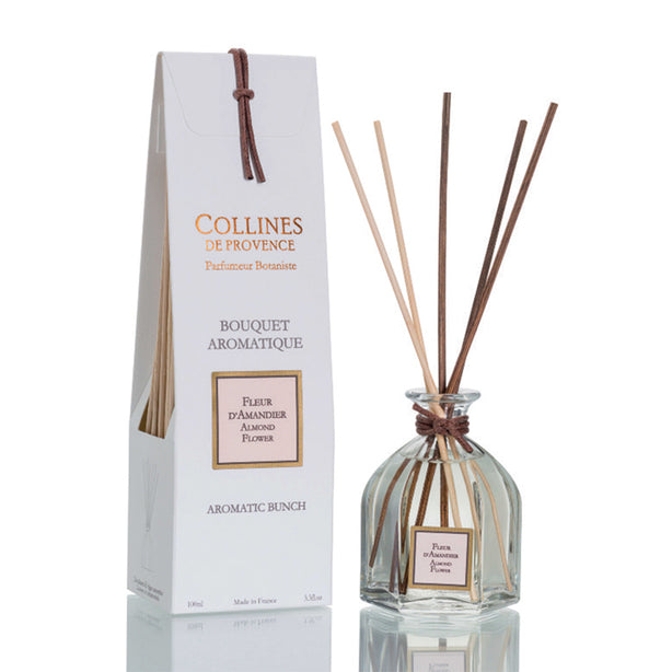 Collines De Provence Almond Flower Aromatic Bunch Diffuser (100ml)