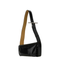 T-Bar Calf Leather Crossbody - Black
