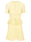Self-Portrait Mini Dress - Yellow