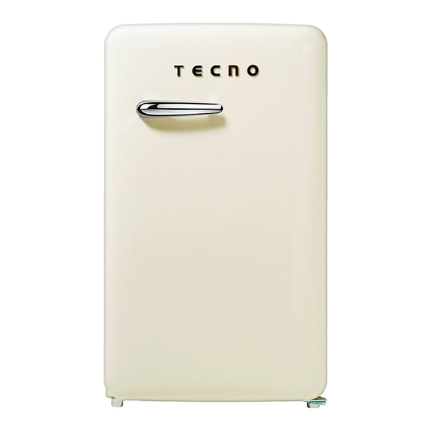 Tecno-TFF1388 (Cream) 1-Door Retro Series Frost-Free Freezer