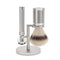 Mühle Rocca, Stainless Steel, Shaving Set with Safety Razor and Silvertip Fibre® Shaving Brush