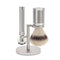 MUHLE Rocca, Stainless Steel, Shaving Set with Safety Razor and Silvertip Fibre® Shaving Brush