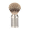 MUHLE Rocca, Stainless Steel Silver, Silvertip Badger Shaving Brush