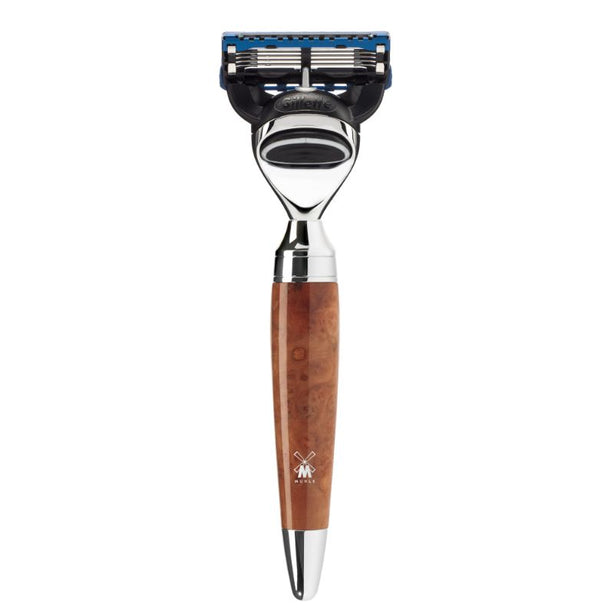 MUHLE Stylo, Thuja Wood, Gillette® Fusion™ 5 Razor