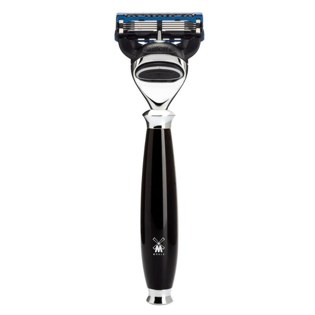 MUHLE Purist, Resin Black, Gillette® Fusion™ 5 Razor