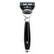 MUHLE Purist, Resin Black, Gillette® Fusion™ 5 Razor