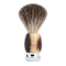 Mühle Vivo, High-Grade Resin Horn Brown, Pure Badger Shaving Brush