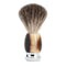 MUHLE Vivo, High-Grade Resin Horn Brown, Pure Badger Shaving Brush