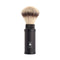 MUHLE Travel, Anodised Aluminum Black, Silvertip Fibre® Shaving Brush