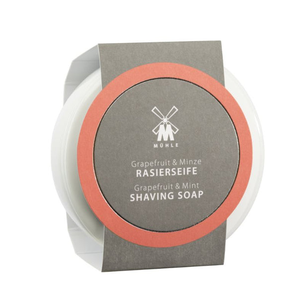 MUHLE Grapefruit & Mint Shaving Soap in Porcelain Bowl