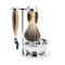 MUHLE Vivo, Resin Horn Brown, Shaving Set with bowl, Gillette® Fusion™ 5 Razor, Pure Badger Brush