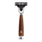 MUHLE Rytmo, Steamed Ash, Gillette® Mach3® Razor