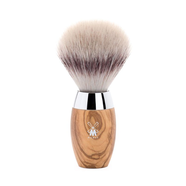 MUHLE Kosmo Olive Wood Silvertip Fibre® Shaving Brush