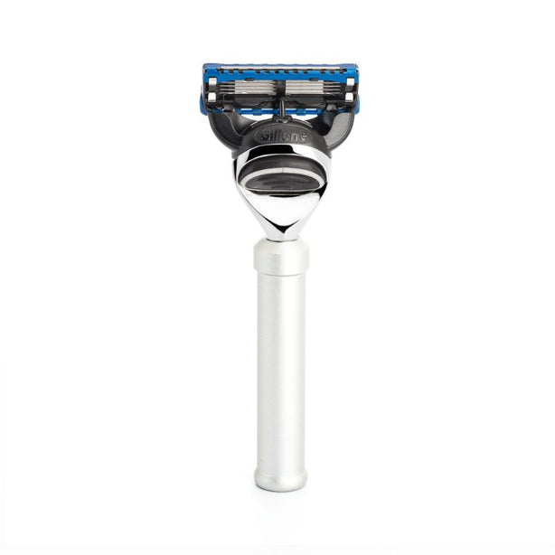 MUHLE Travel, Anodised Aluminum Silver, Gillette® Fusion™ 5 Razor