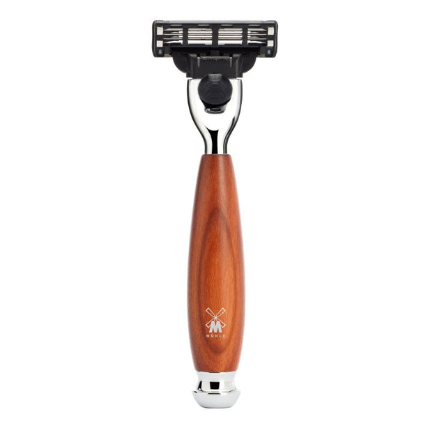 MUHLE Vivo, Plum Wood, Gillette® Mach3® Razor