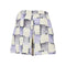 EMPORIO ARMANI Check print satin skorts