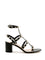 Rockstud Calfskin Ankle Strap Sandal 60 Mm