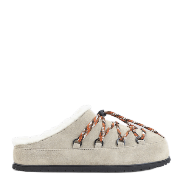 Shearling-Lined Mules