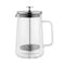 Aramoro Borosilicate Double Wall Glass Coffee & Tea Plunger With Glass Handle 1L