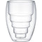 Aramoro Borosilicate Glass Double Wall Cup 250Ml 2Pcs/Set