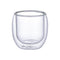 Aramoro Borosilicate Glass Double Wall Cup 50Ml 2Pcs/Set