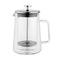 Aramoro Borosilicate Double Wall Glass Coffee & Tea Plunger With Glass Handle 600Ml