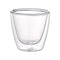 Aramoro Borosilicate Glass Double Wall Cup 50Ml 2Pcs/Set