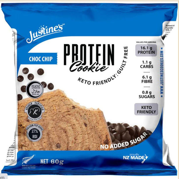 JUSTINES Protein Cookie - Chocolate Chip