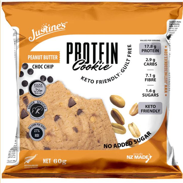 JUSTINES Protein Cookie - Peanut Butter Chocolate Chip