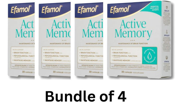 EFAMOL Efalex Active Memory Bundle of 4 [Expiry Date:06/27]