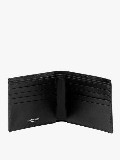 Saint Laurent Leather wallet - Nero