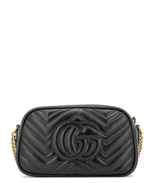 GG Marmont Small Matelassé Shoulder Bag