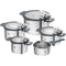 Zwilling Simplify 5 Pc Cookware Set - 16 Cm Saucepan No Lid, 20 Cm Stew Pot, 16 Cm, 20 Cm, 24 Cm Stock Pot