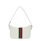Lunetta Small Soft Leather Crossbody - White