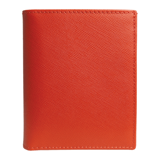 72 Smalldive 6 Card Sleeves Saffiano Leather French Wallet