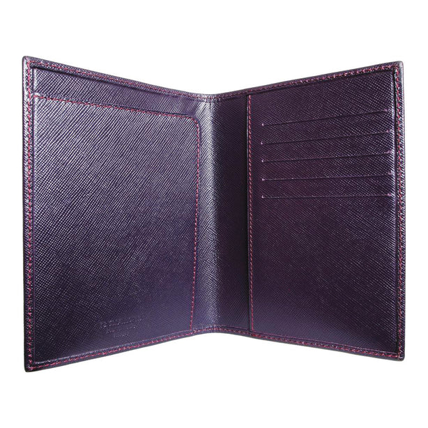 72 Smalldive Saffiano Leather Passport Wallet