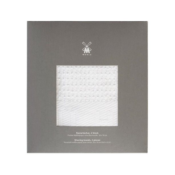 MUHLE set of 2 Shaving Towels