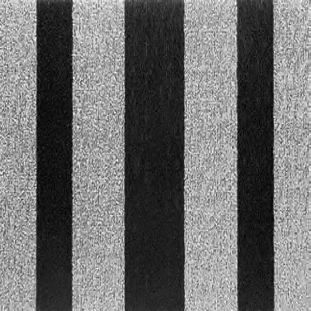 Chilewich TerraStrand® Microban® Indoor/Outdoor Bold Stripe Door Mat, 46 x 71 cm, Tufted Shag, Black/White