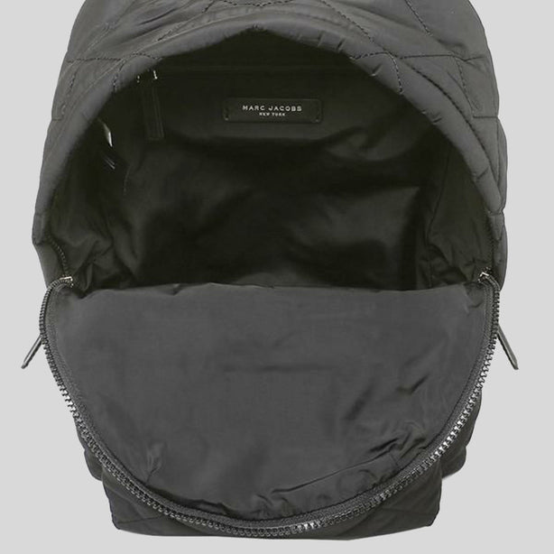 Marc Jacobs Quilted Nylon Backpack Black RS-M0011321