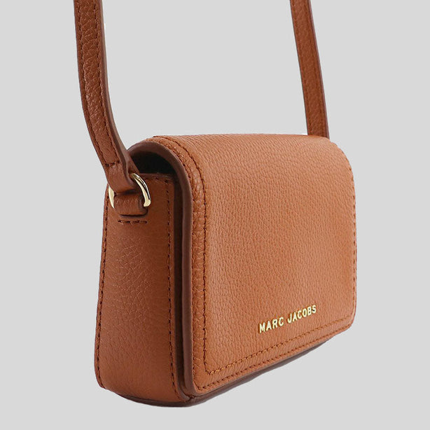 Marc Jacobs Women's Mini Leather Crossbody Smoked Almond RS-H107L01FA21