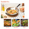 [Meyer] Ih Stainless Steel 30Cm/4.8L Wok Skillet With Glass Lid - Centennial
