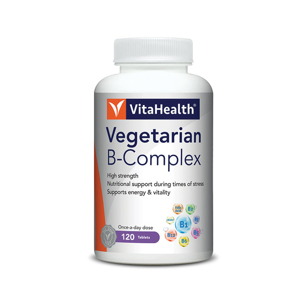VitaHealth Vegetarian B-Complex 120s[Exp 08-2024]