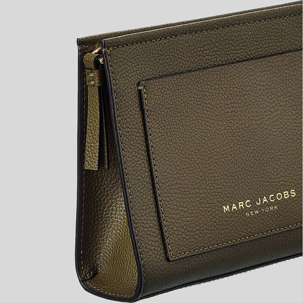 Marc Jacobs The Grind Leather Cosmetic Bag Beech RS-S202L01PF22