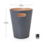Umbra Woodrow Trash Can, 7.5 L